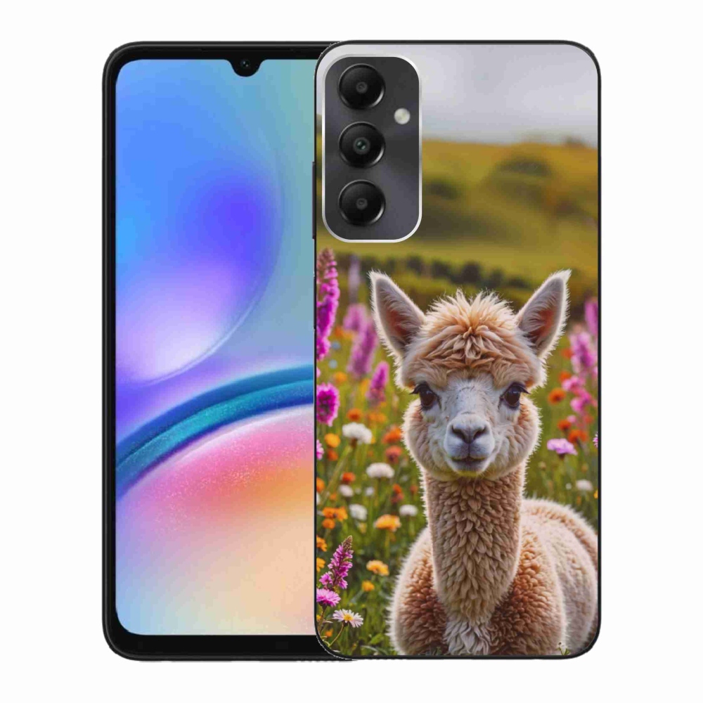 Gelový kryt mmCase na Samsung Galaxy A05s - lama na louce
