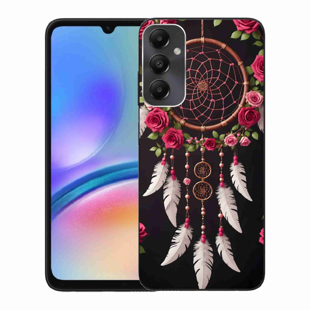 Gelový kryt mmCase na Samsung Galaxy A05s - lapač snů s růžemi