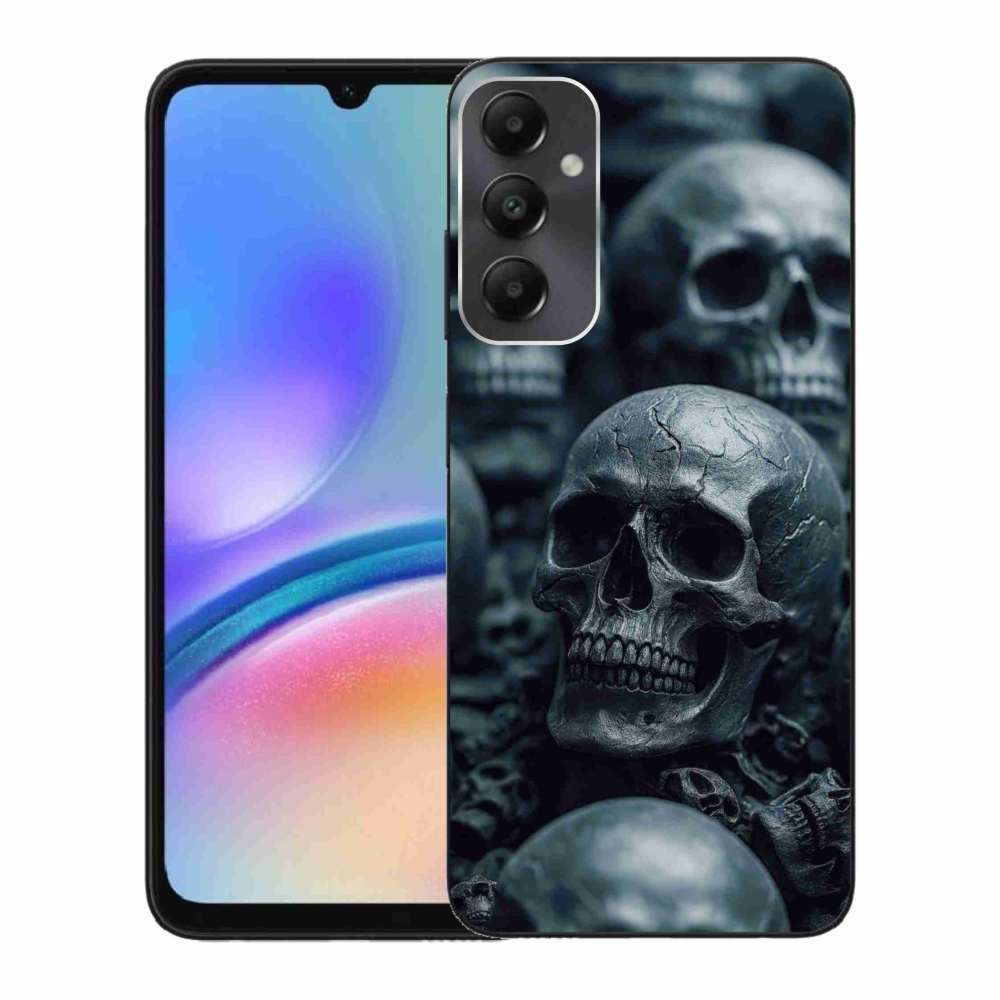 Gelový kryt mmCase na Samsung Galaxy A05s - lebka 2