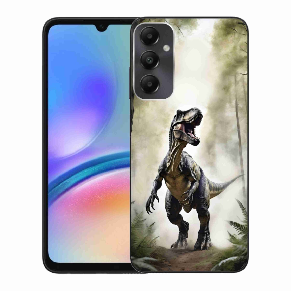 Gelový kryt mmCase na Samsung Galaxy A05s - naštvaný T-Rex
