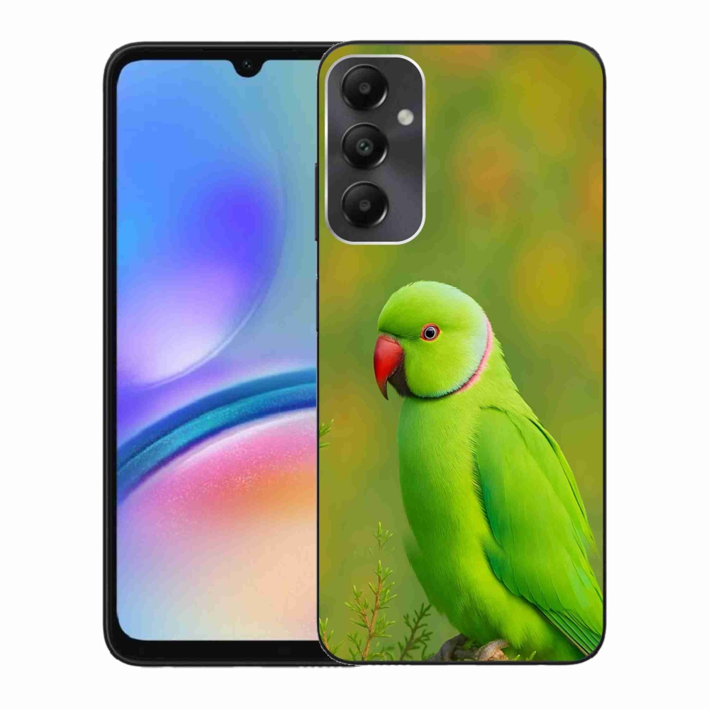 Gelový kryt mmCase na Samsung Galaxy A05s - papoušek alexandr 2