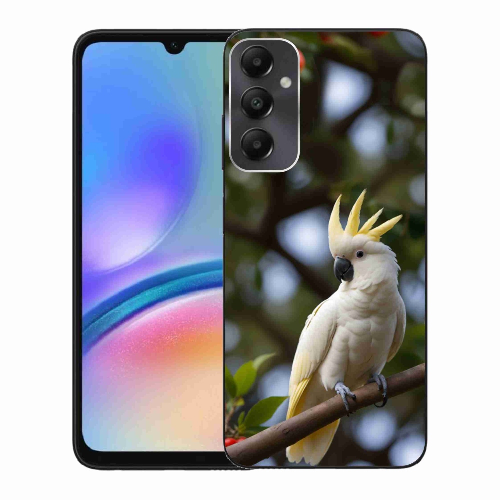 Gelový kryt mmCase na Samsung Galaxy A05s - papoušek kakadu 3