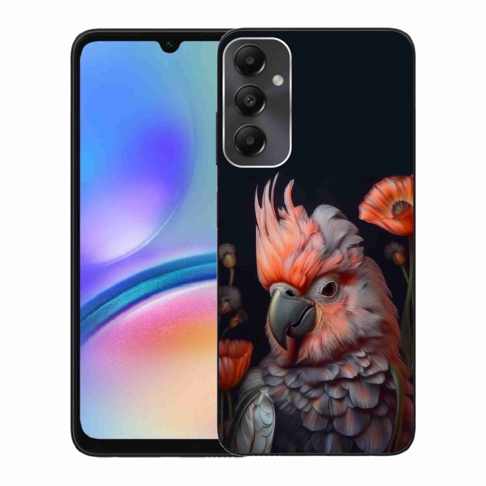 Gelový kryt mmCase na Samsung Galaxy A05s - papoušek kakadu v barvách