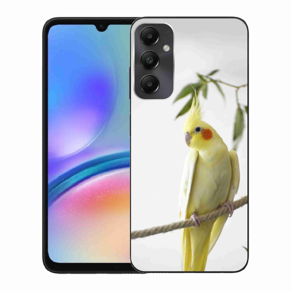 Gelový kryt mmCase na Samsung Galaxy A05s - papoušek korela chocholatá