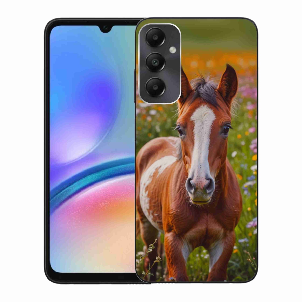 Gelový kryt mmCase na Samsung Galaxy A05s - roztomilé hříbě