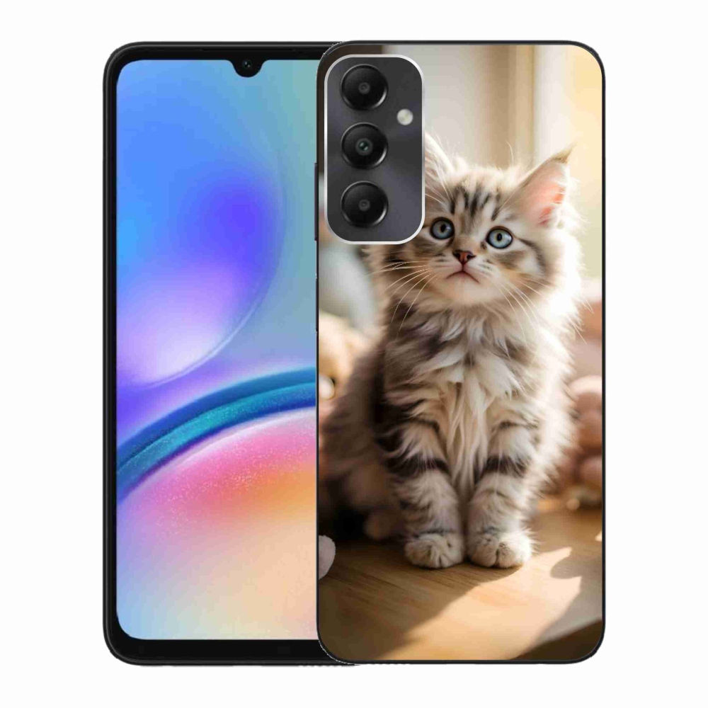 Gelový kryt mmCase na Samsung Galaxy A05s - roztomilé kotě 10