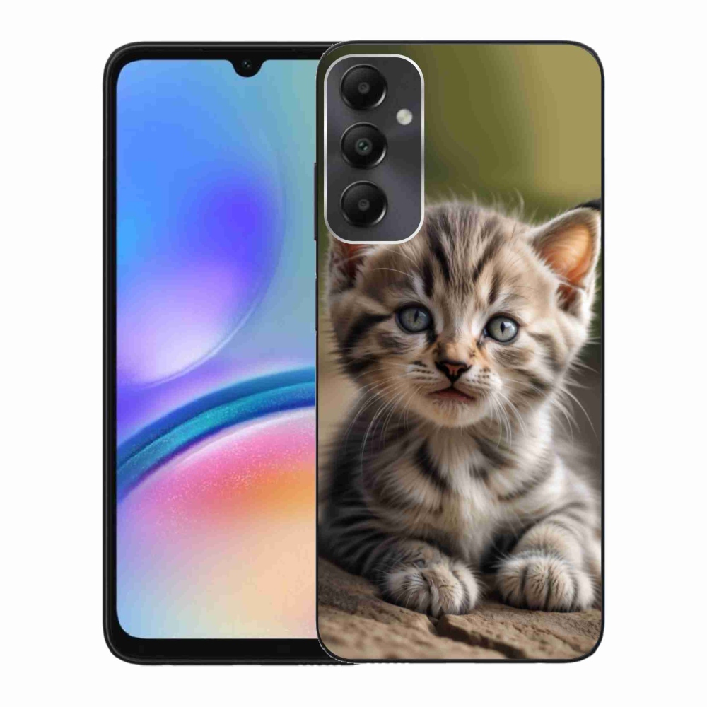 Gelový kryt mmCase na Samsung Galaxy A05s - roztomilé kotě 9