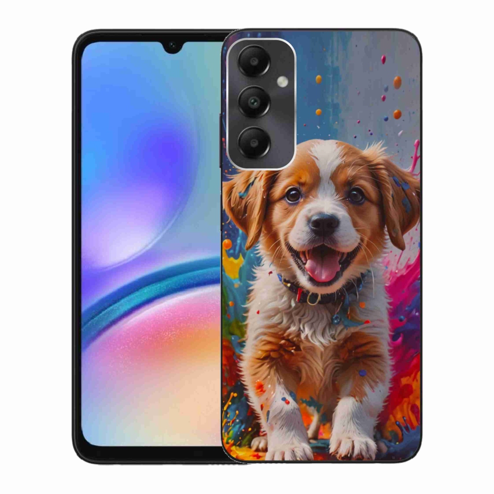Gelový kryt mmCase na Samsung Galaxy A05s - roztomilé štěně 3
