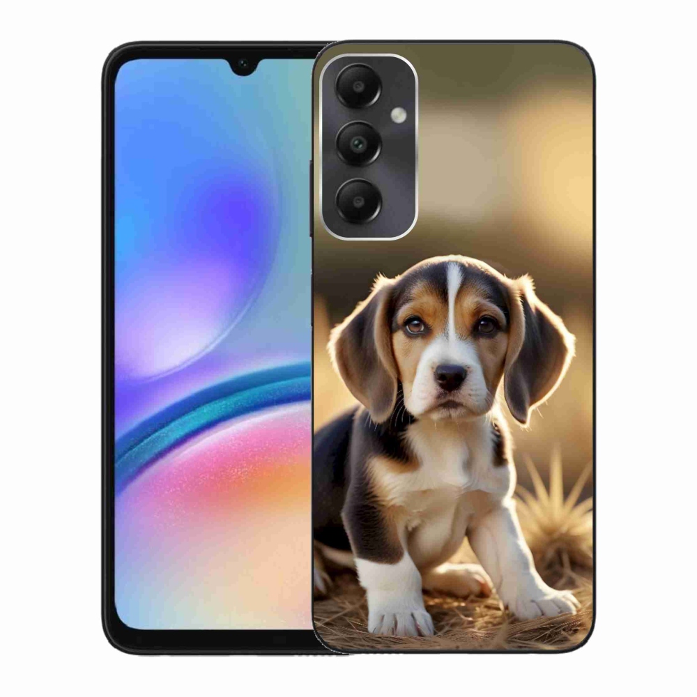 Gelový kryt mmCase na Samsung Galaxy A05s - roztomilý bígl