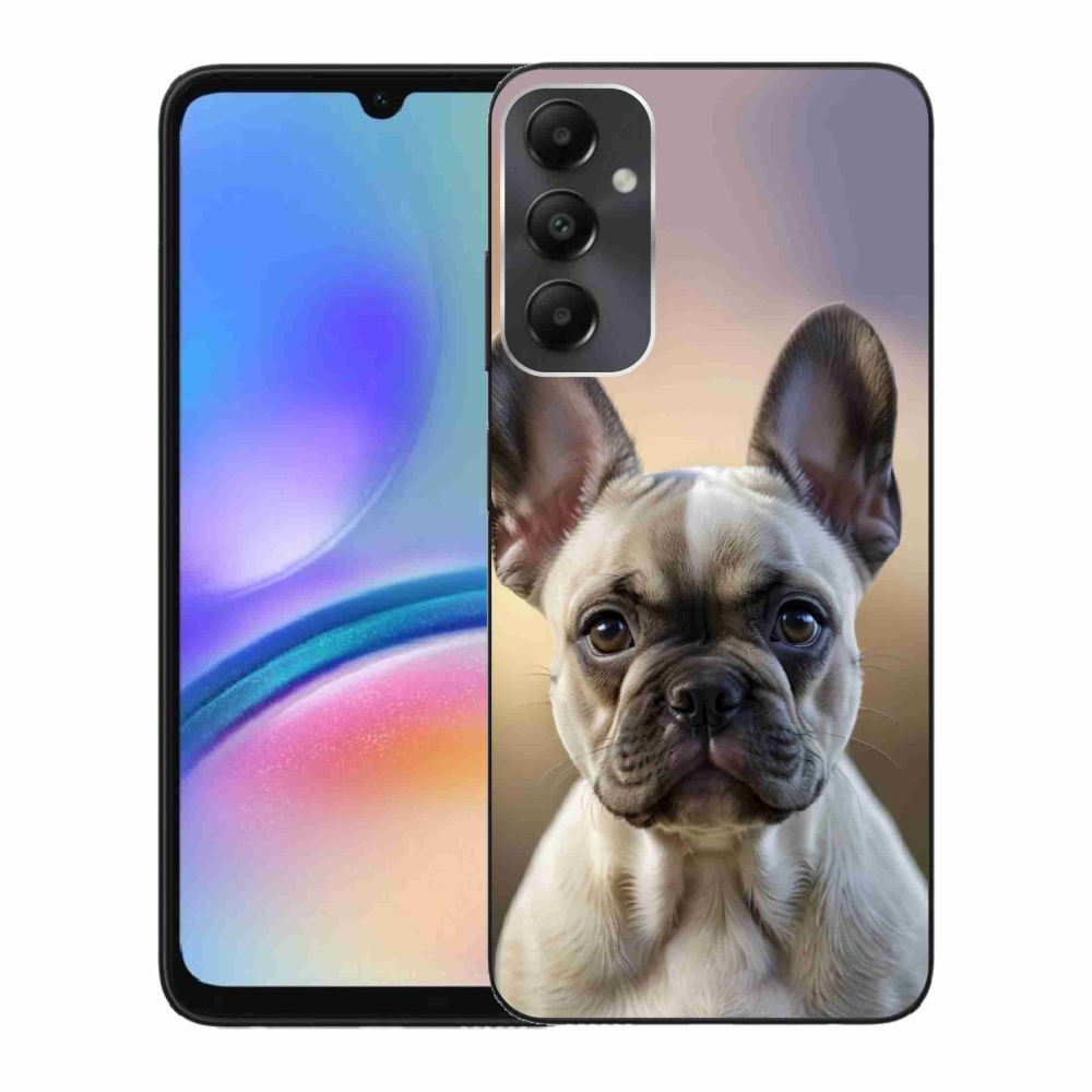 Gelový kryt mmCase na Samsung Galaxy A05s - roztomilý francouzský buldoček