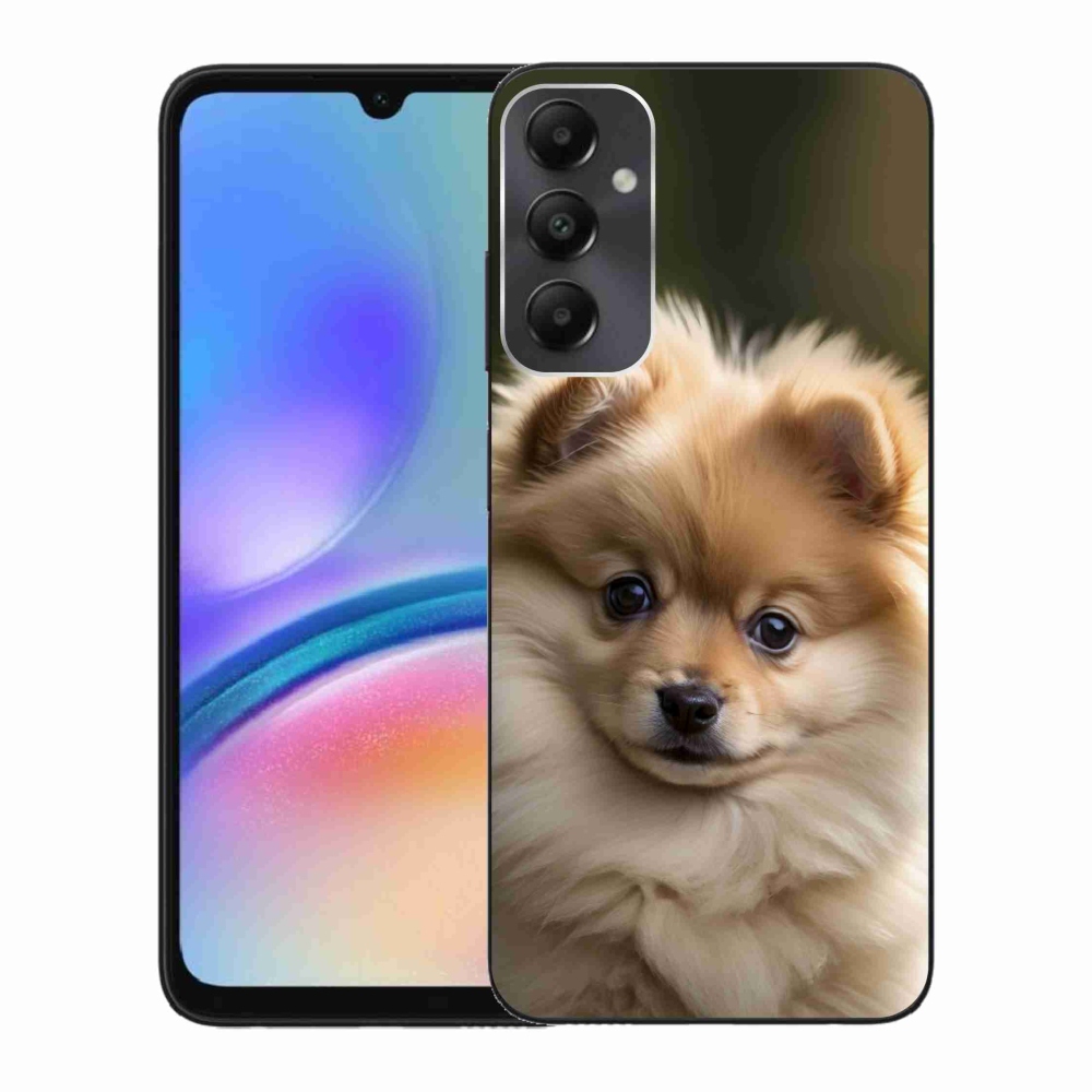 Gelový kryt mmCase na Samsung Galaxy A05s - roztomilý pomeranian 2