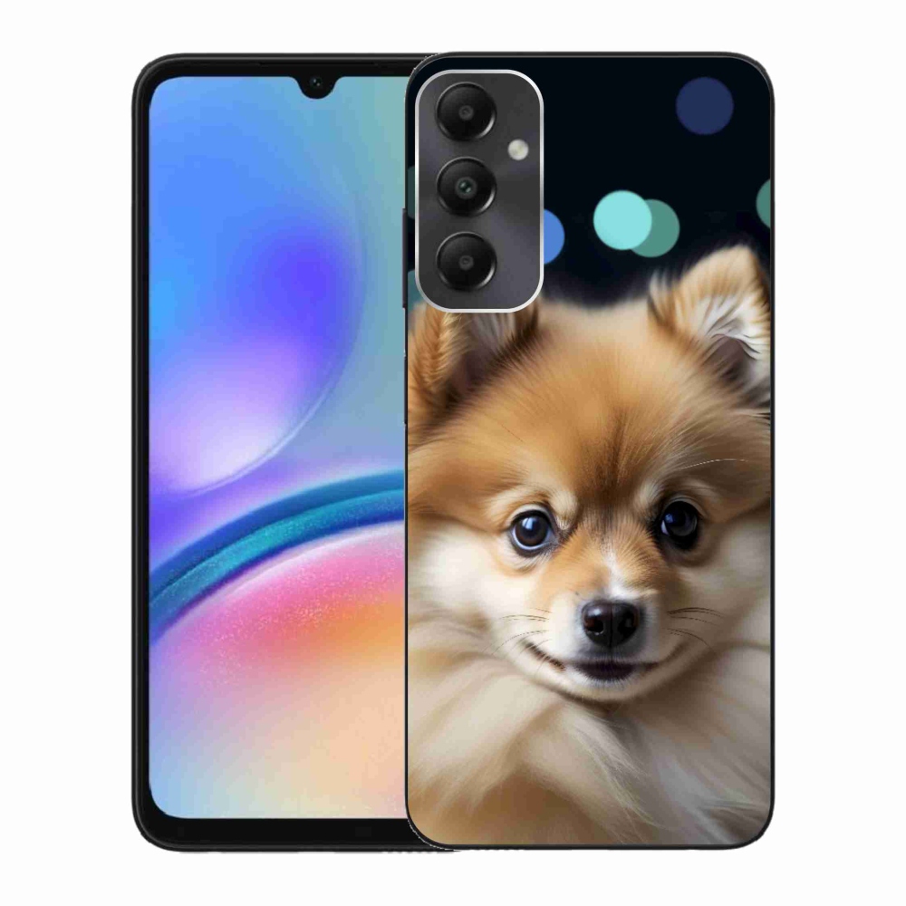 Gelový kryt mmCase na Samsung Galaxy A05s - roztomilý pomeranian