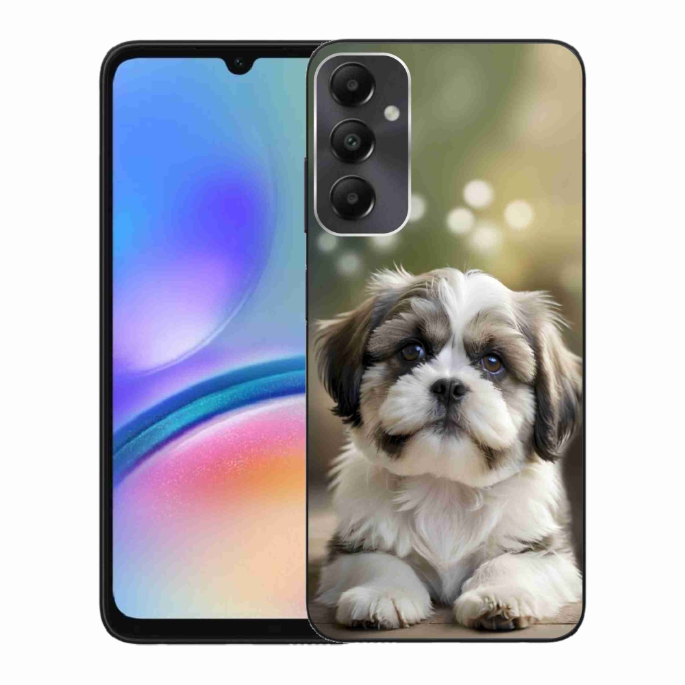 Gelový kryt mmCase na Samsung Galaxy A05s - roztomilý shih-tzu
