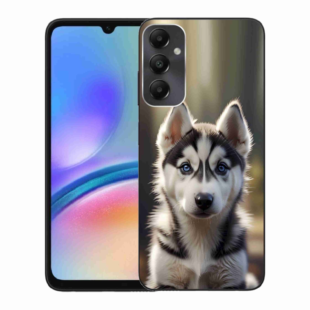 Gelový kryt mmCase na Samsung Galaxy A05s - roztomilý sibiřský husky