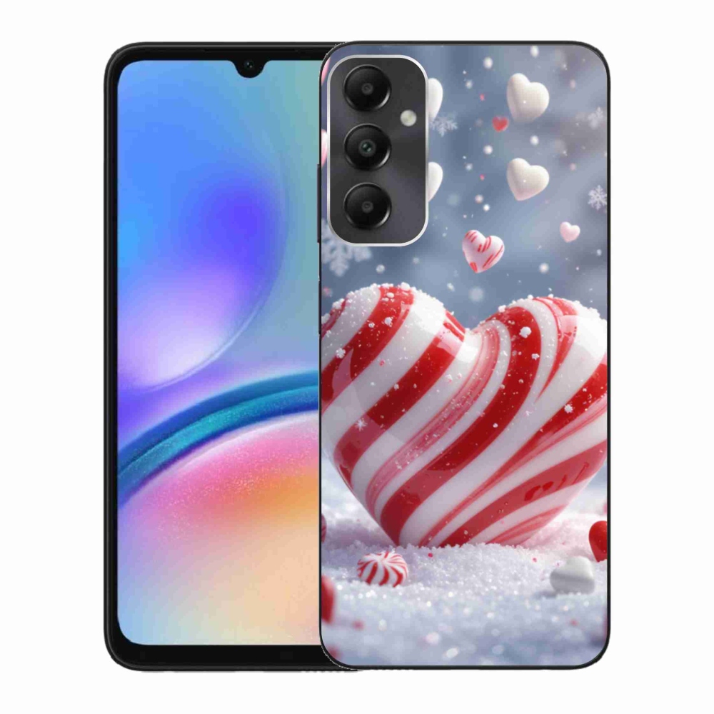 Gelový kryt mmCase na Samsung Galaxy A05s - sladké srdce