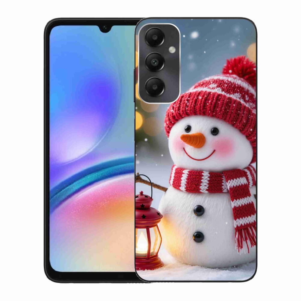 Gelový kryt mmCase na Samsung Galaxy A05s - sněhulák 2