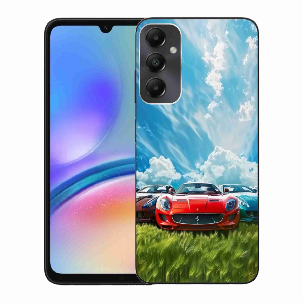Gelový kryt mmCase na Samsung Galaxy A05s - sportovní vozy
