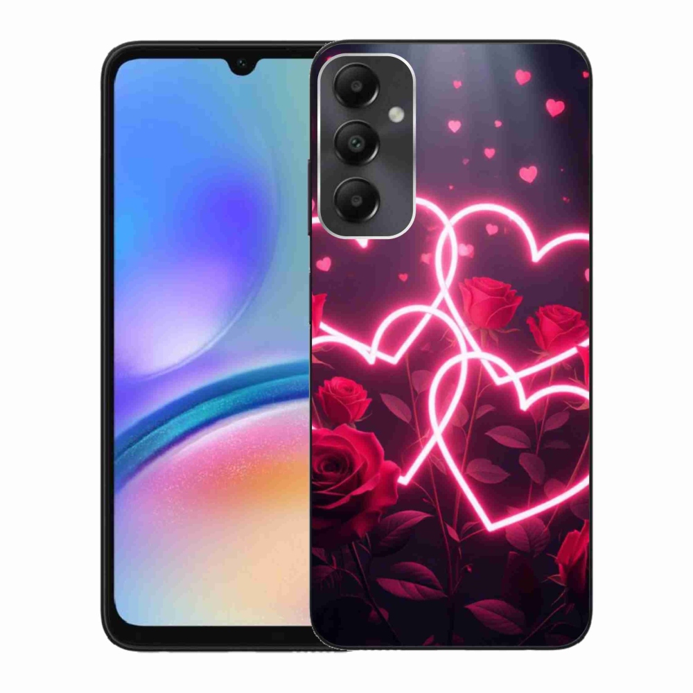 Gelový kryt mmCase na Samsung Galaxy A05s - srdce lásky