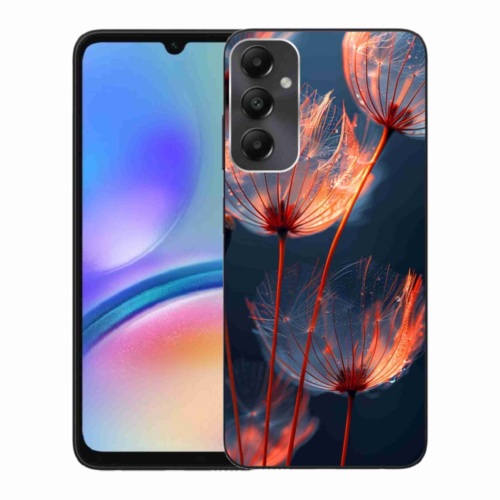 Gelový kryt mmCase na Samsung Galaxy A05s - světélkující chmýří