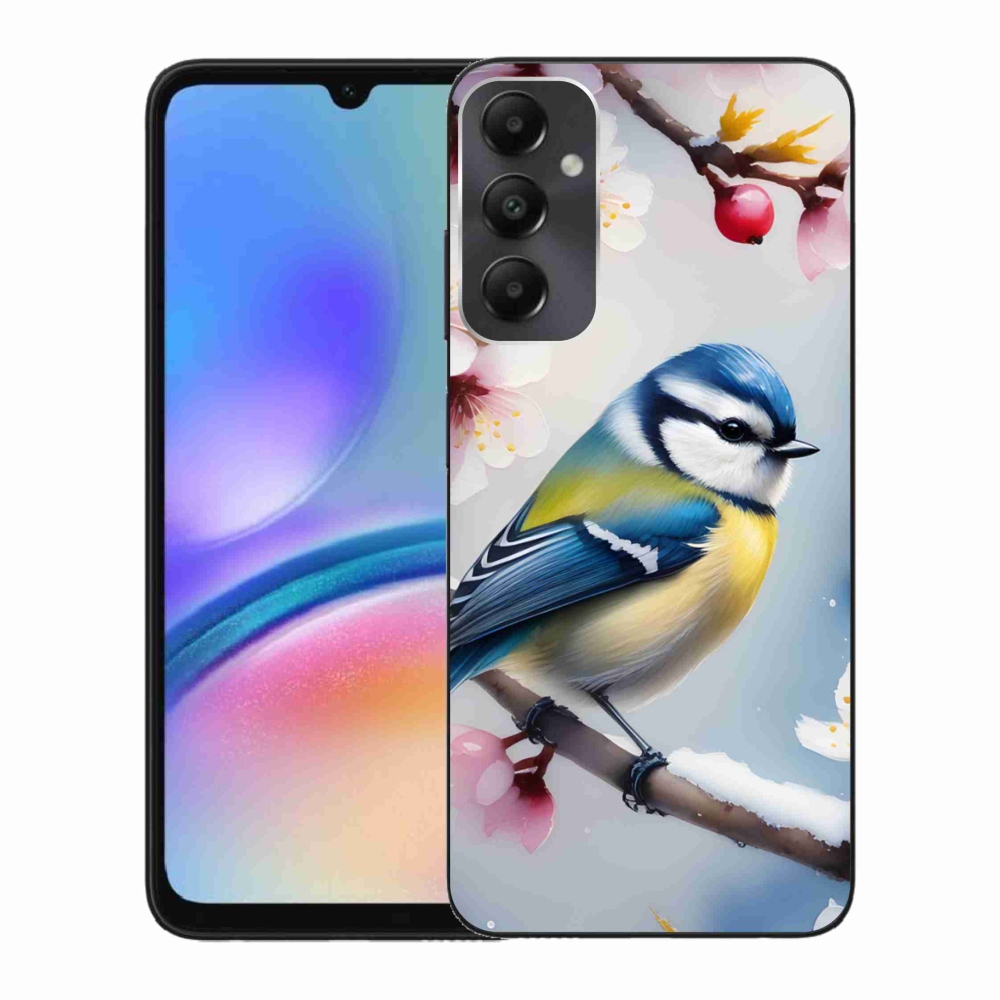 Gelový kryt mmCase na Samsung Galaxy A05s - sýkorka