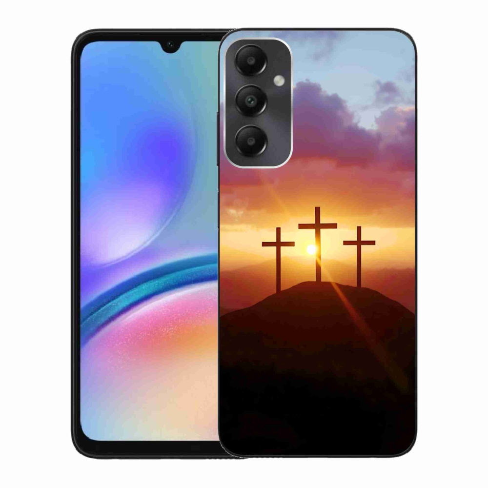 Gelový kryt mmCase na Samsung Galaxy A05s - tři kříže