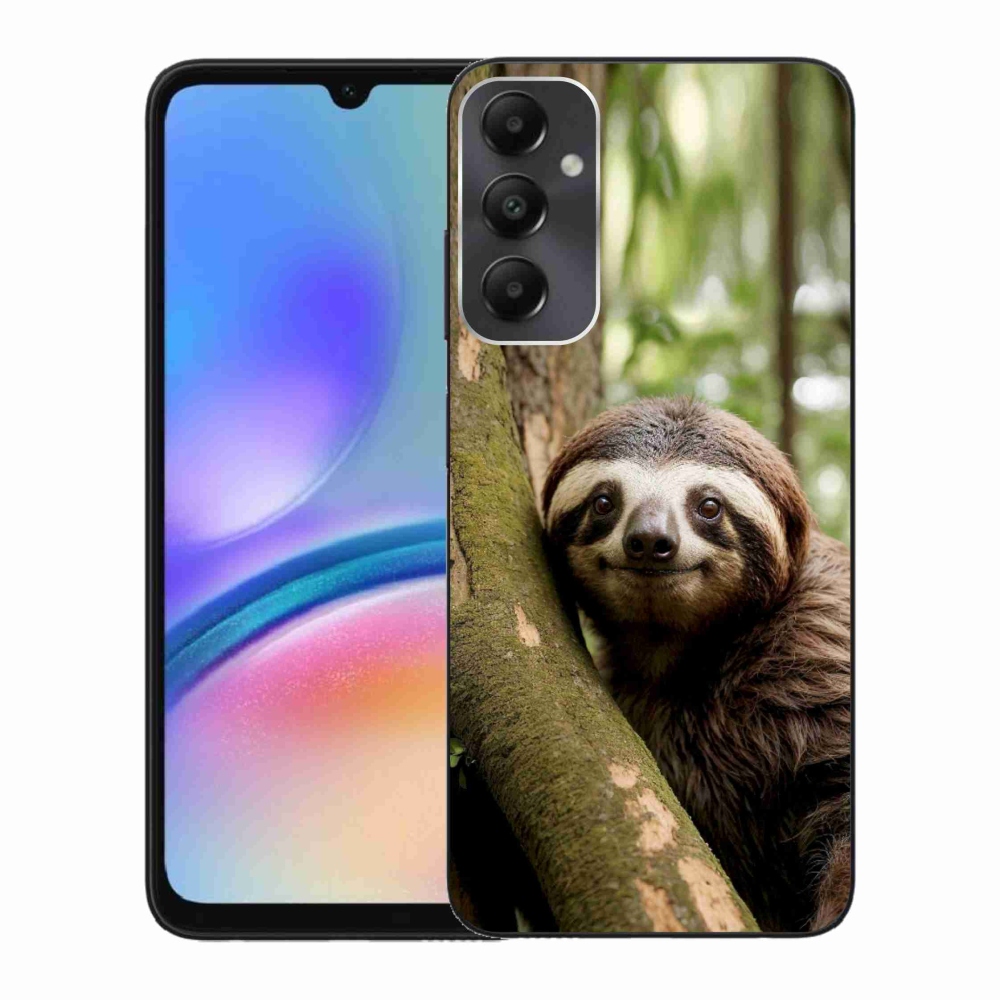 Gelový kryt mmCase na Samsung Galaxy A05s - usměvavý lenochod