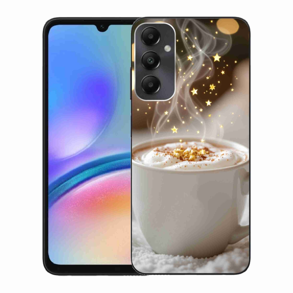 Gelový kryt mmCase na Samsung Galaxy A05s - vánoční horký nápoj