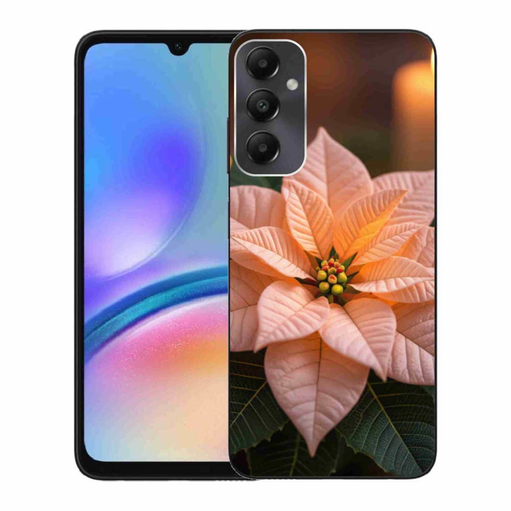 Gelový kryt mmCase na Samsung Galaxy A05s - vánoční hvězda