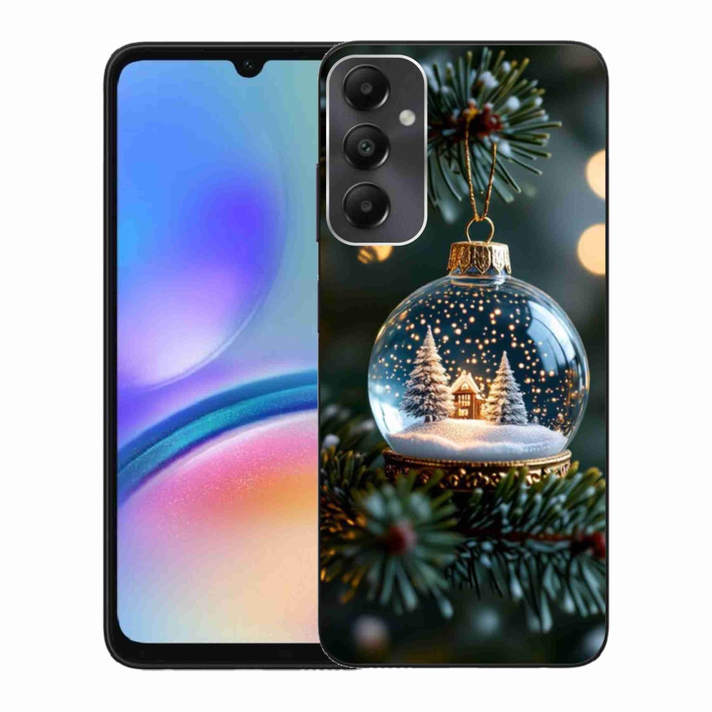 Gelový kryt mmCase na Samsung Galaxy A05s - vánoční koule 2