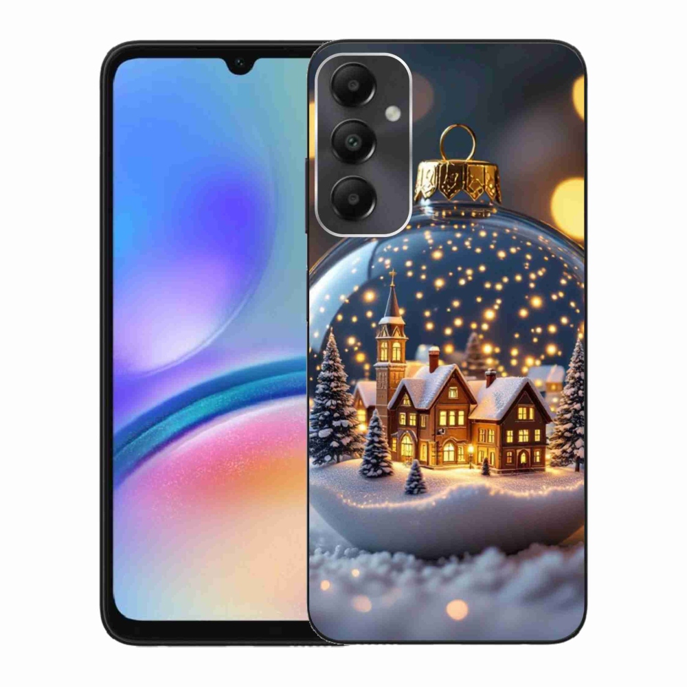 Gelový kryt mmCase na Samsung Galaxy A05s - vánoční koule 4