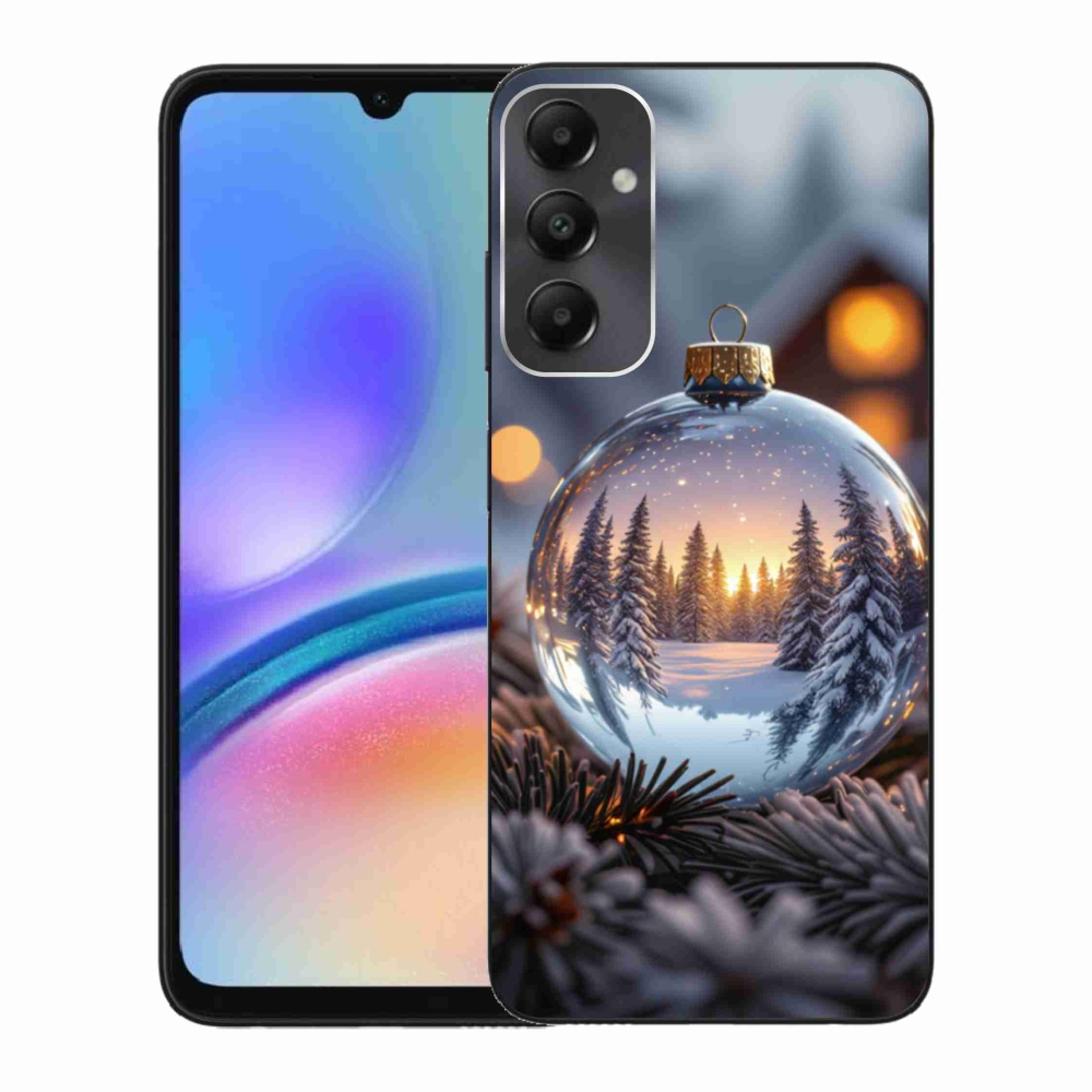 Gelový kryt mmCase na Samsung Galaxy A05s - vánoční ozdoba