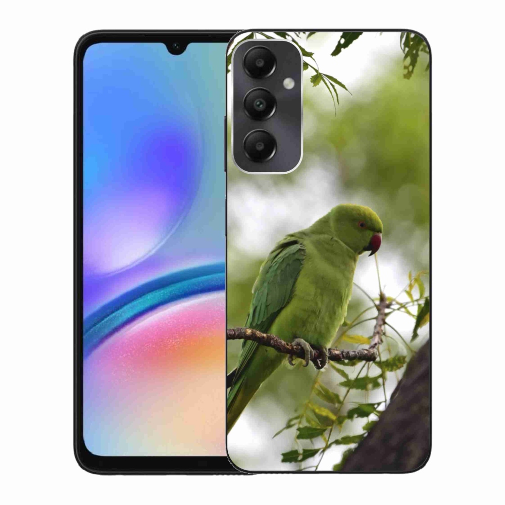 Gelový kryt mmCase na Samsung Galaxy A05s - zelený papoušek