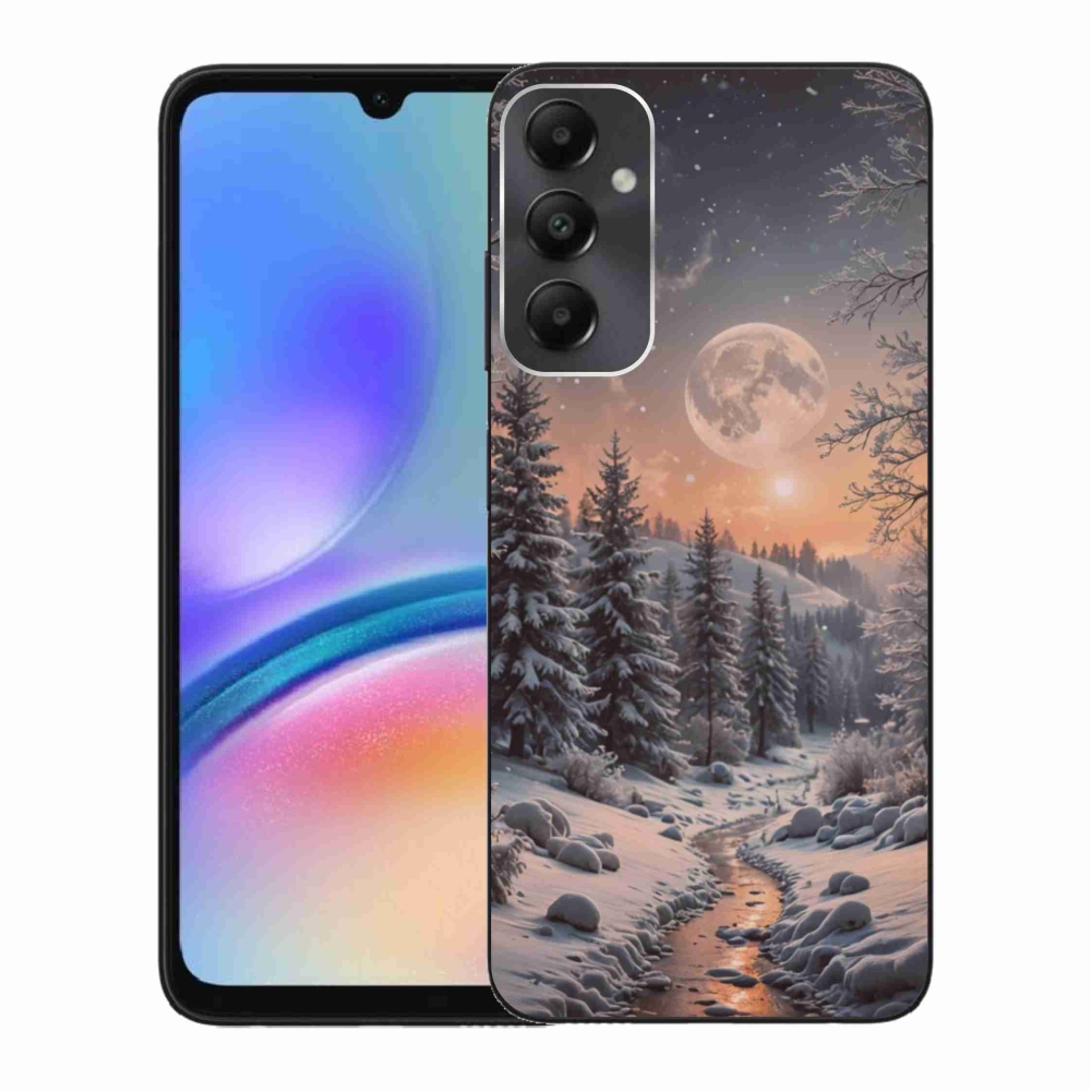 Gelový kryt mmCase na Samsung Galaxy A05s - zimní krajina 2