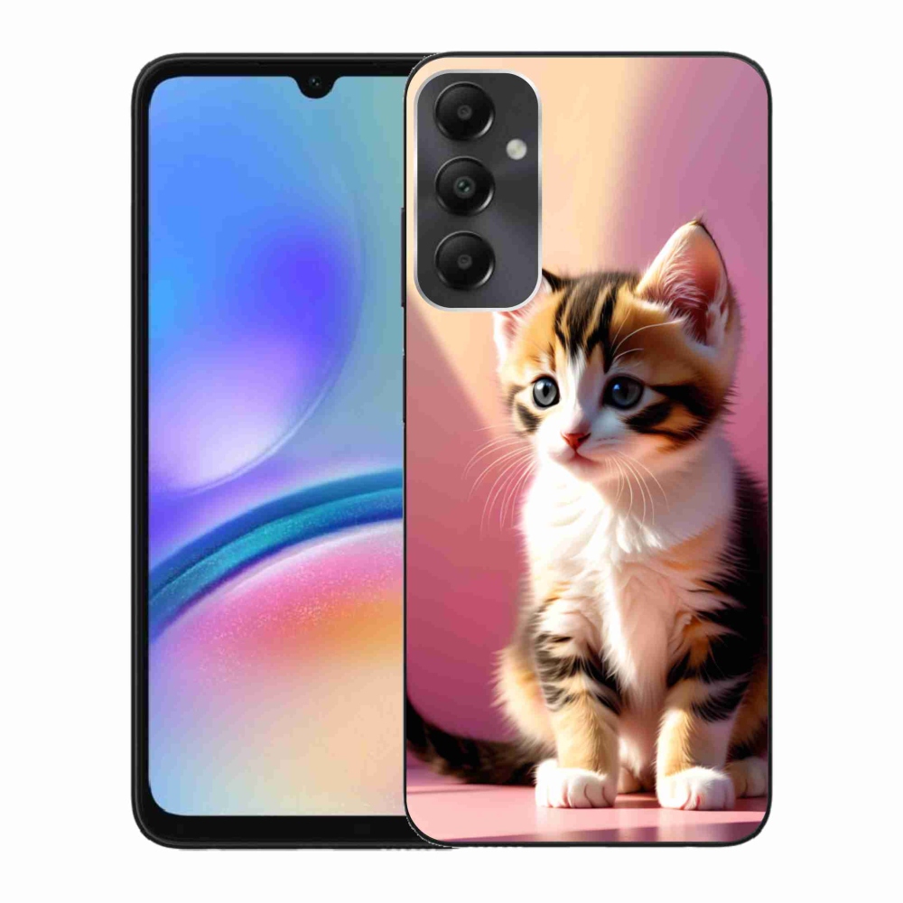 Gelový kryt mmCase na Samsung Galaxy A05s - zvědavé kotě 2