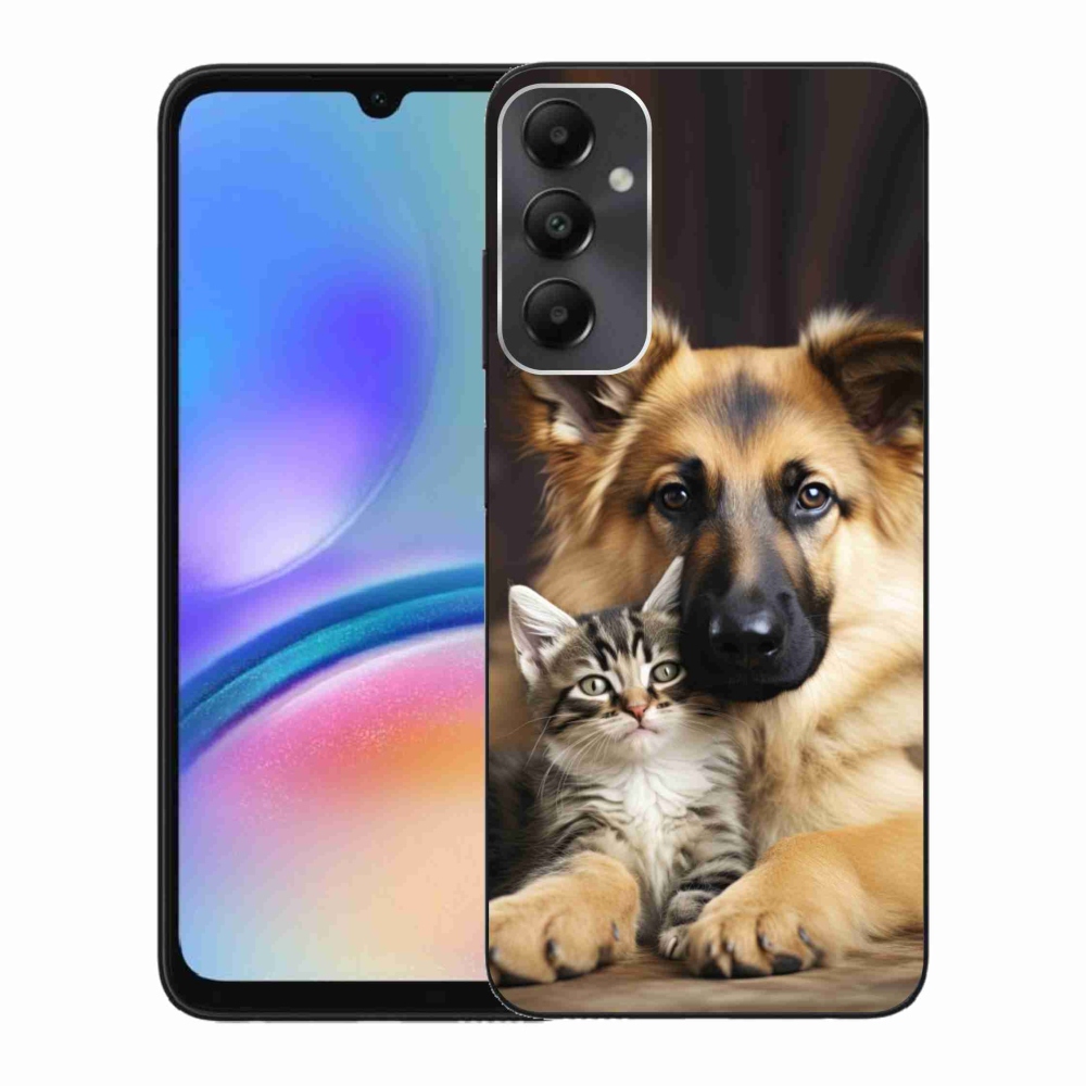 Gelový kryt mmCase na Samsung Galaxy A05s - zvířecí přátelství