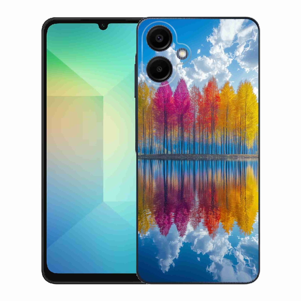 Gelový kryt mmCase na Samsung Galaxy A06 - barevné stromy