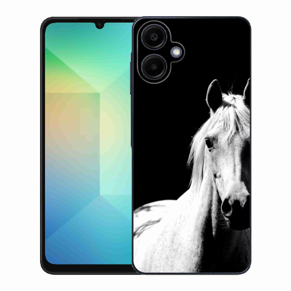 Gelový kryt mmCase na Samsung Galaxy A06 - bílý kůň 5