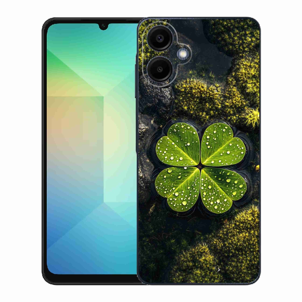 Gelový kryt mmCase na Samsung Galaxy A06 - čtyřlístek