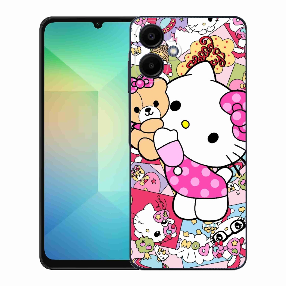 Gelový kryt mmCase na Samsung Galaxy A06 - cute kitty