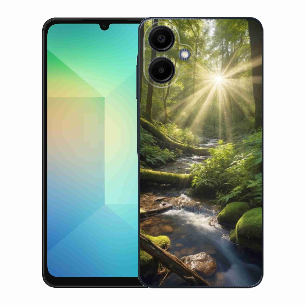 Gelový kryt mmCase na Samsung Galaxy A06 - hlubina lesa