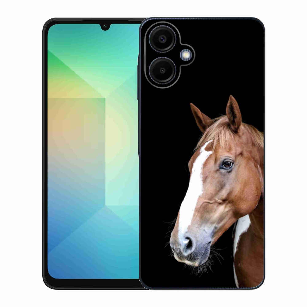 Gelový kryt mmCase na Samsung Galaxy A06 - hnědý kůň 3