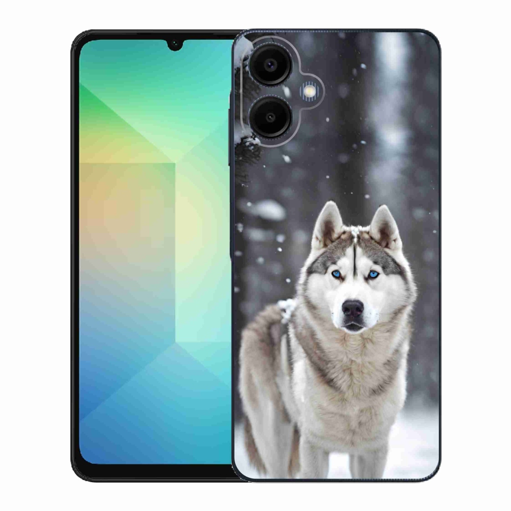 Gelový kryt mmCase na Samsung Galaxy A06 - husky 2