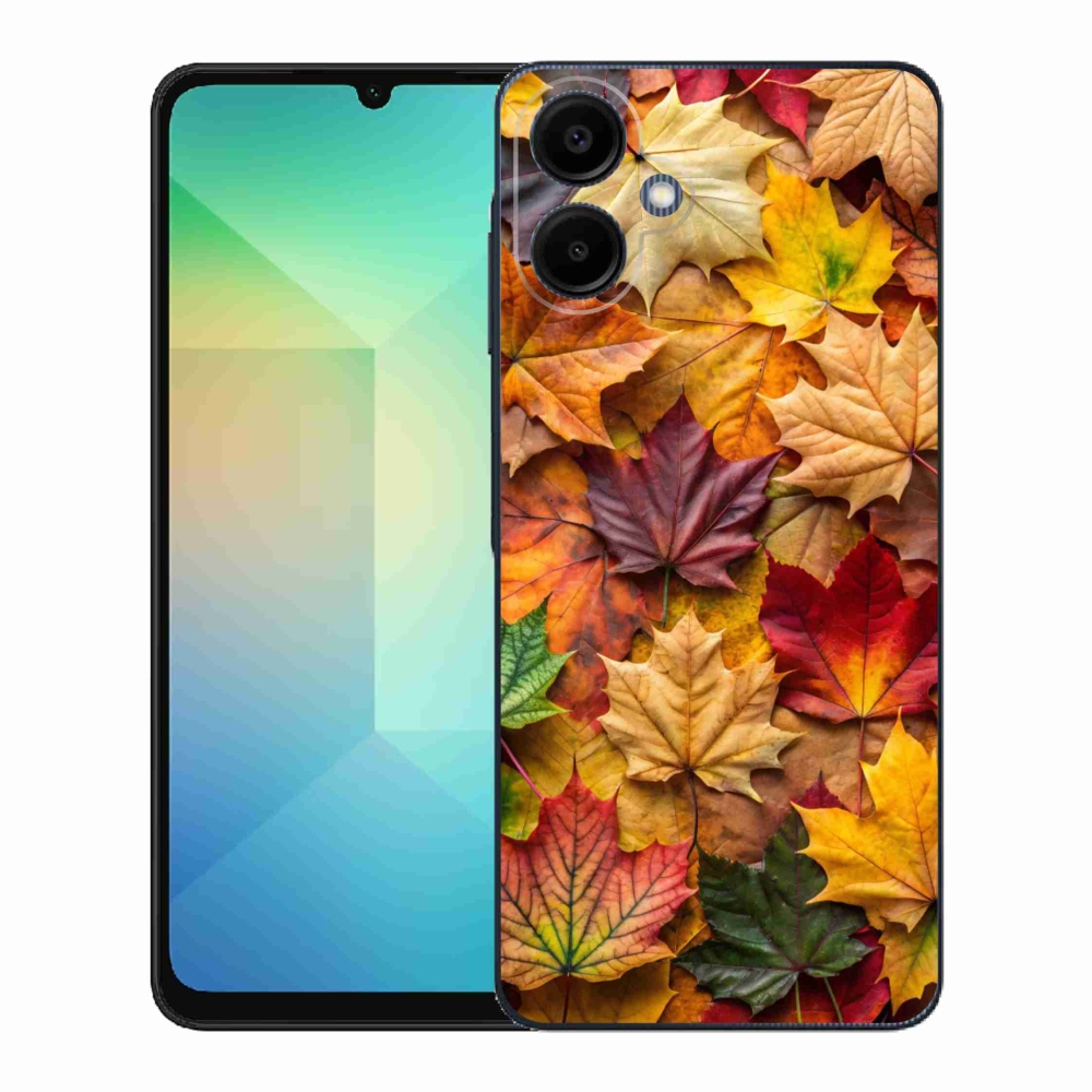 Gelový kryt mmCase na Samsung Galaxy A06 - javorové listy 2