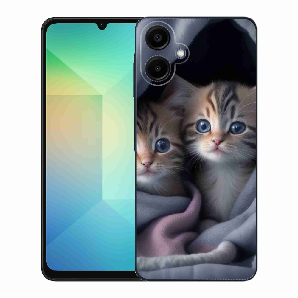 Gelový kryt mmCase na Samsung Galaxy A06 - kočičí duo 2