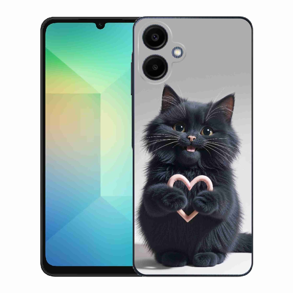 Gelový kryt mmCase na Samsung Galaxy A06 - kočičí láska 3