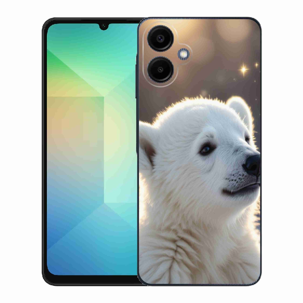 Gelový kryt mmCase na Samsung Galaxy A06 - lední medvěd