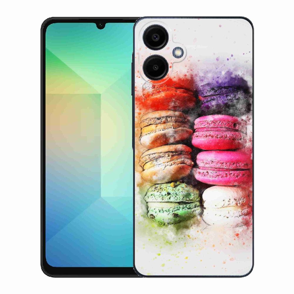 Gelový kryt mmCase na Samsung Galaxy A06 - makrónky