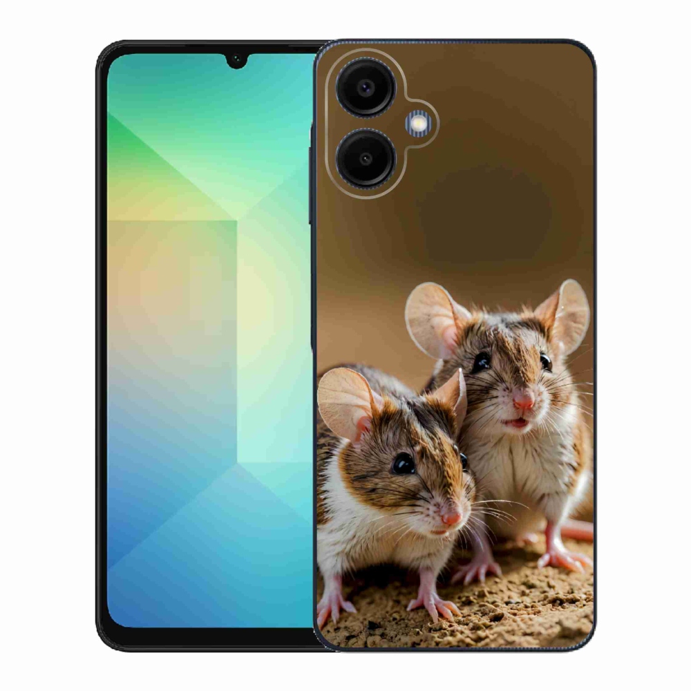 Gelový kryt mmCase na Samsung Galaxy A06 - myší duo