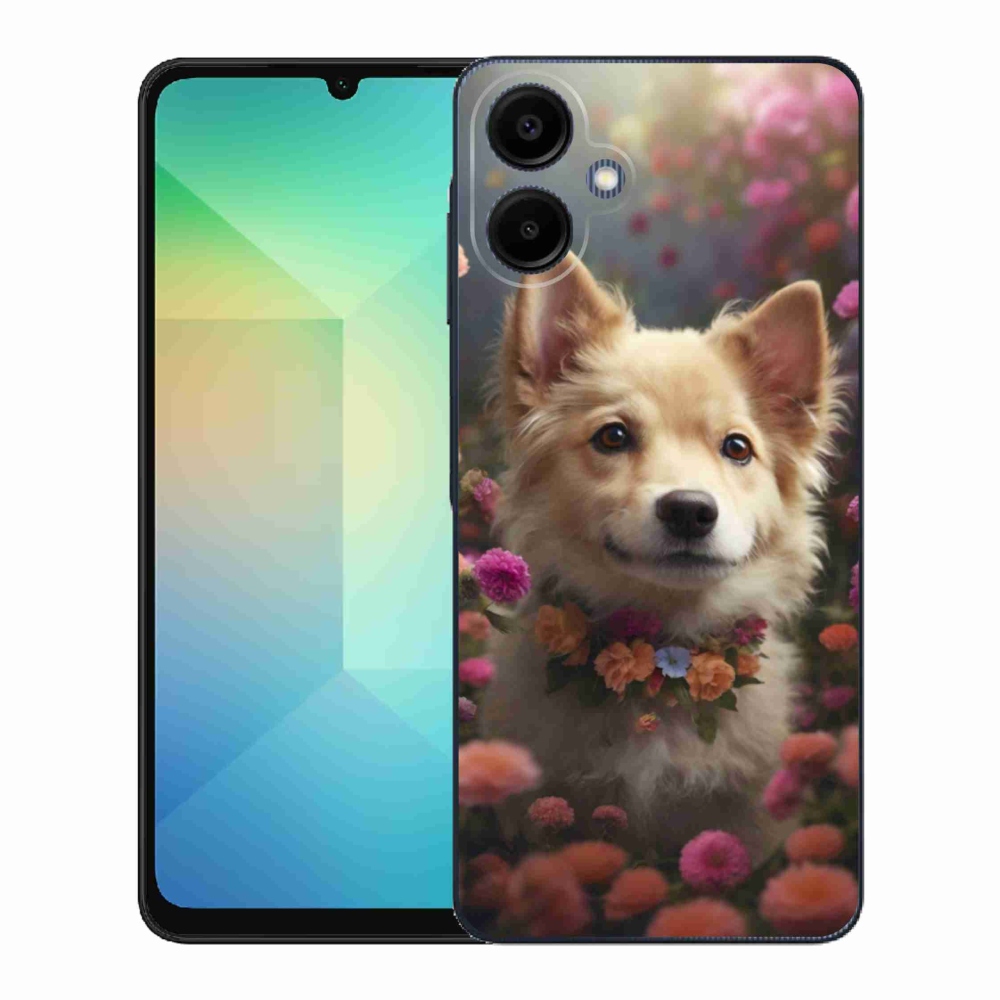 Gelový kryt mmCase na Samsung Galaxy A06 - německý špic