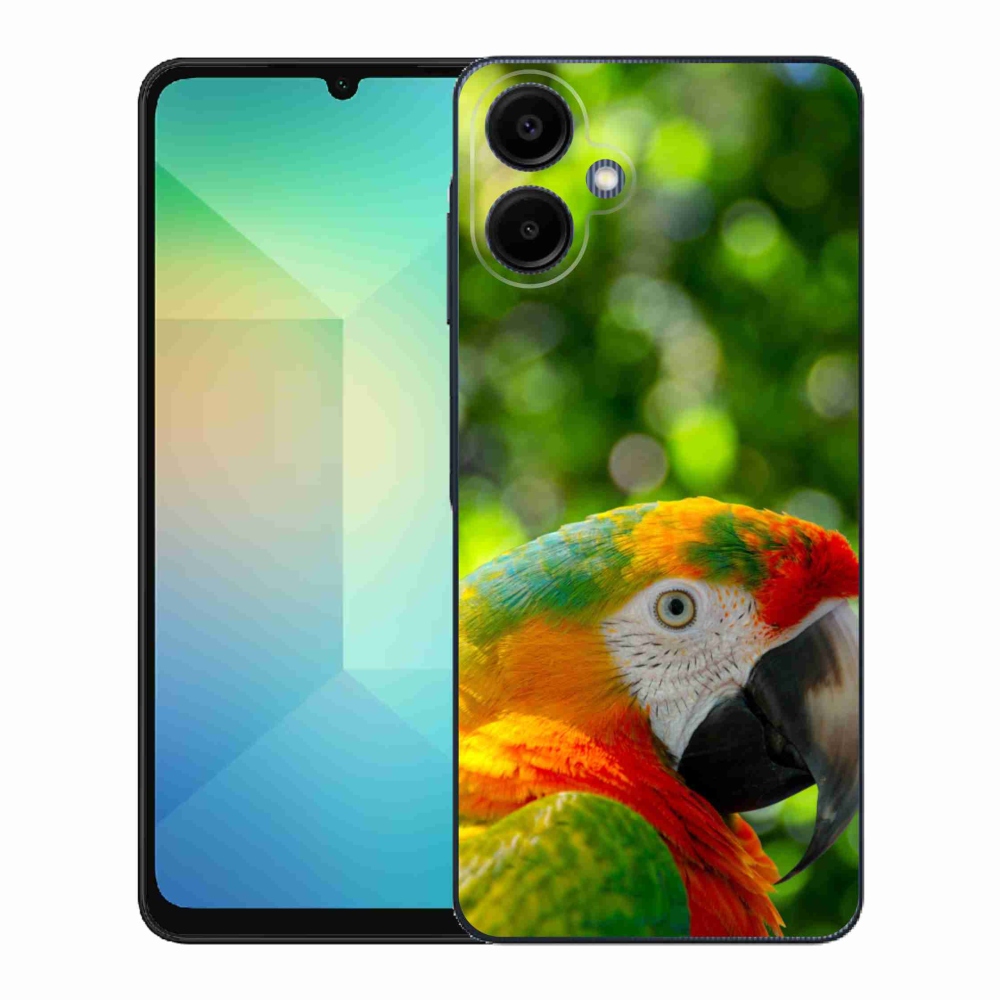 Gelový kryt mmCase na Samsung Galaxy A06 - papoušek ara 3